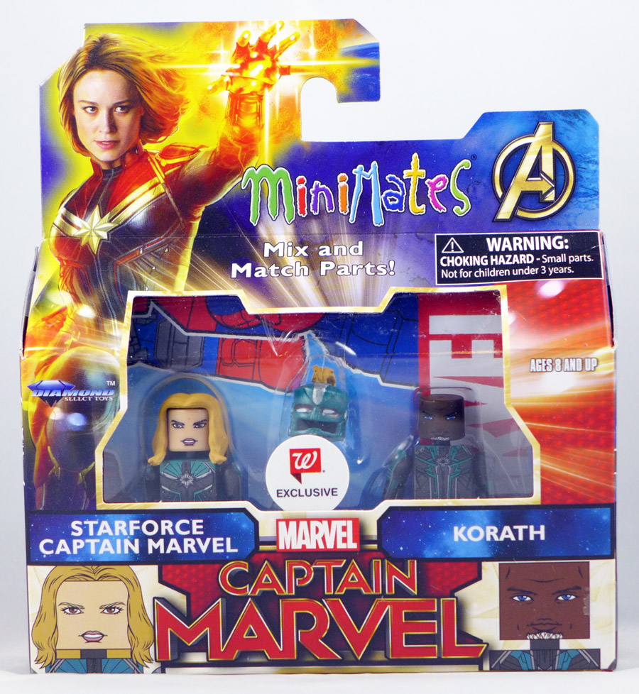 Starforce Captain Marvel & Korath Walgreen's Exclusive Marvel Minimates