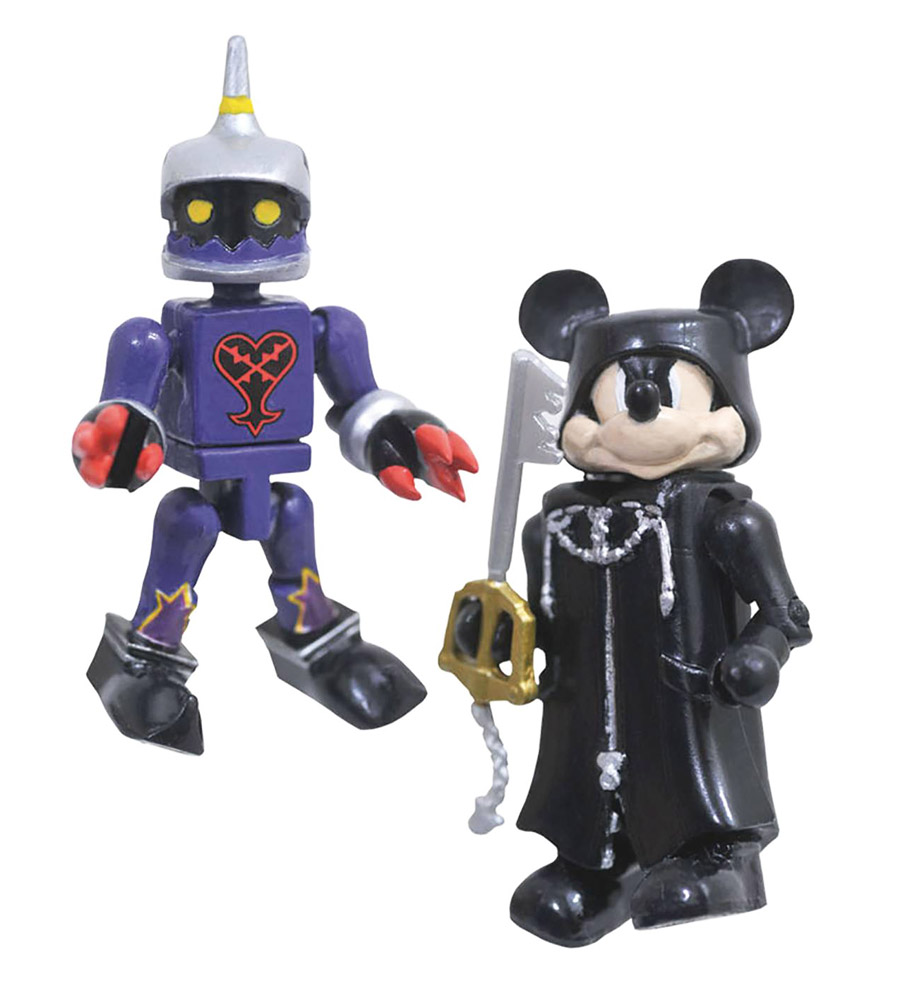 Organization 13 Mickey & Soldier Kingdom Hearts Minimates