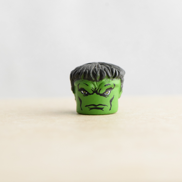Incredible Hulk Head and Hair (Marvel Avengers Box Set)