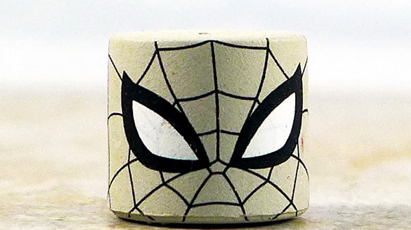 Grey Spider-Man Head