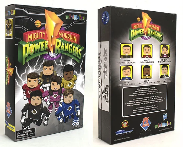 NYCC 2022 Exclusive Power Rangers 1995 Movie DVD Minimates Box Set