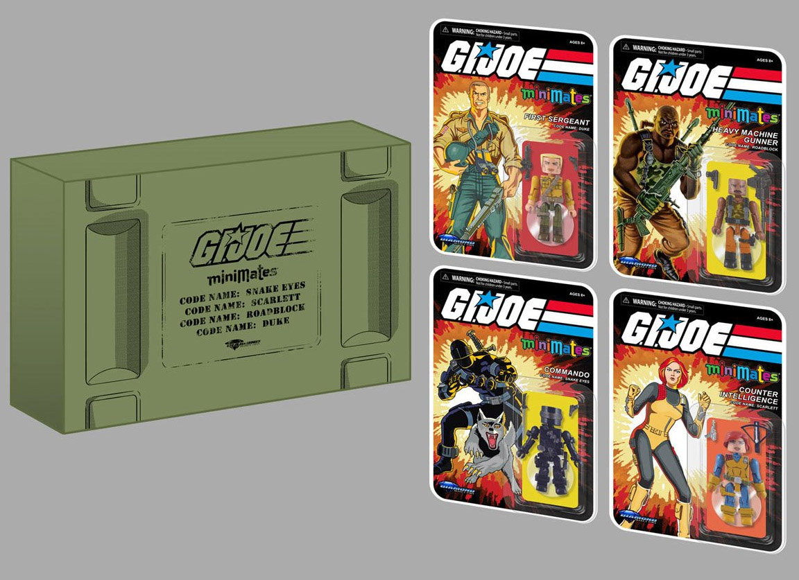 G.I. Joe Minimates Series 1 Box Set