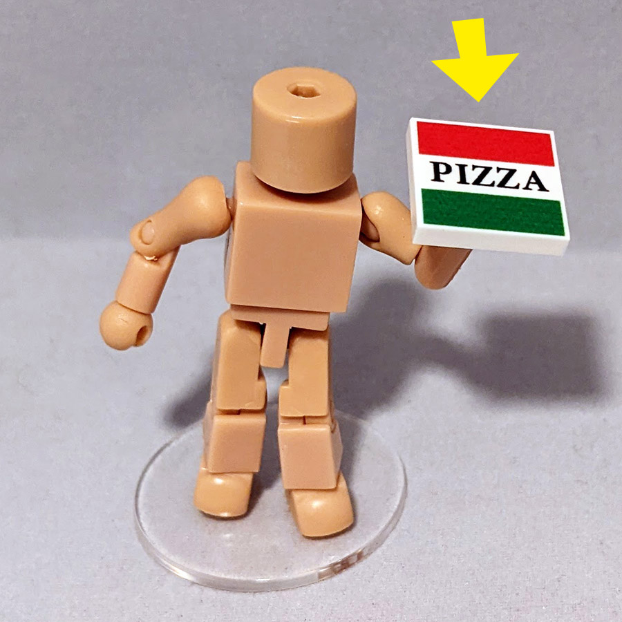 Minimate-Scale Pizza Box