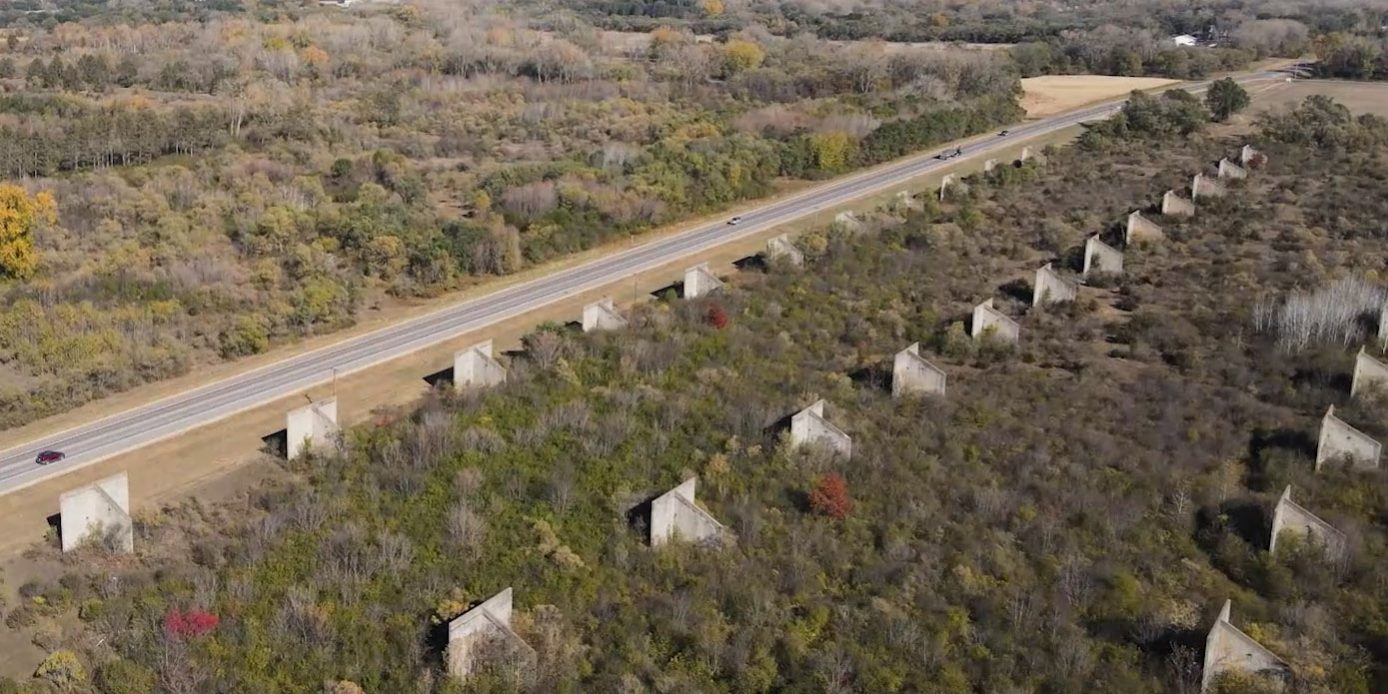 Concrete T-Walls in Rosemount Minnesota