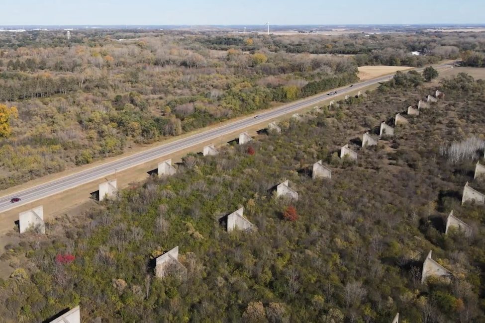 Concrete T-Walls in Rosemount Minnesota