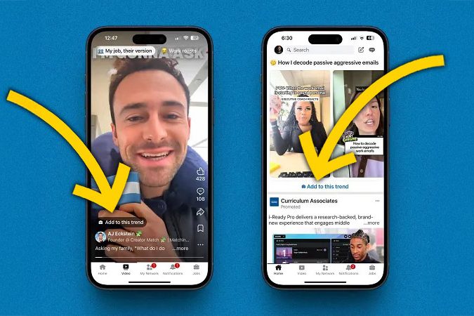 linkedin-web LinkedIn Takes a Page from TikTok with New Video Trends Feature