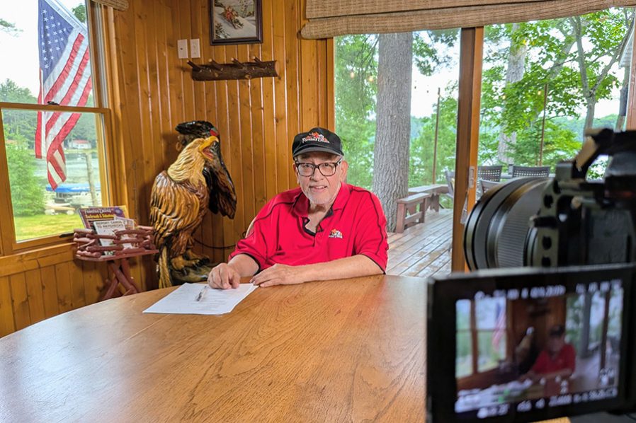 Working with Famous Dave Anderson on a New Storytelling Project